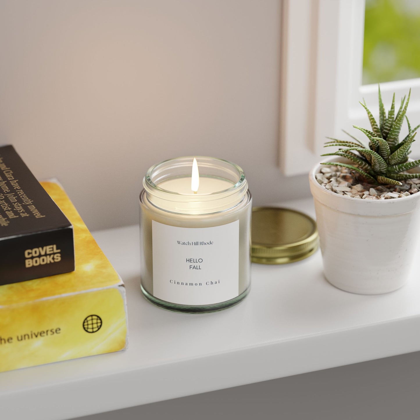 Watch Hill Rhode Scented Candle, Cinnamon Chai (4oz, 9oz)