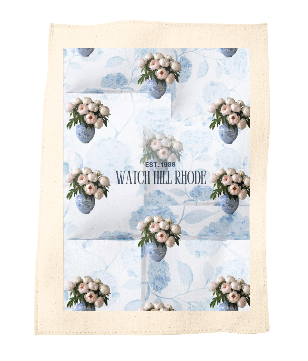 Westford Mill, Watch Hill Rhode, Westford Mill WM701 Tea Towel flora flora flora