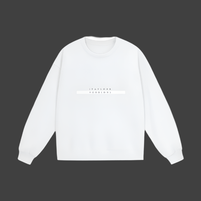 Our Version, Unisex Heavyweight Drop Shoulder Oversized Sweatshirt