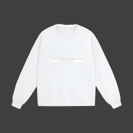 Our Version, Unisex Heavyweight Drop Shoulder Oversized Sweatshirt