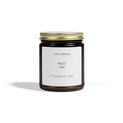 Watch Hill Rhode Scented Candle, Cinnamon Chai (4oz, 9oz)