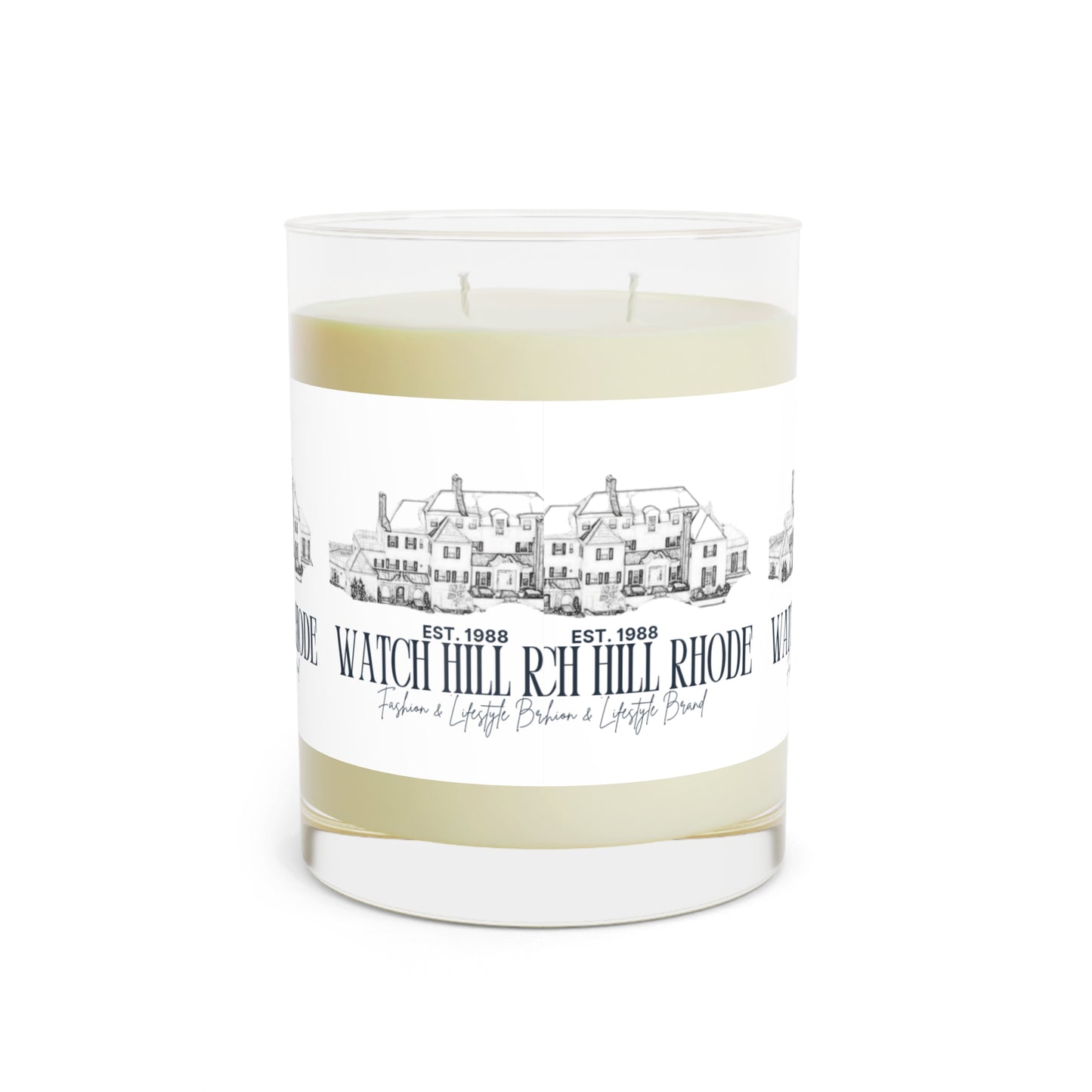 Home Decor, Watch Hill Rhode, Holiday House, Apothecary- Scented Candle - 11oz