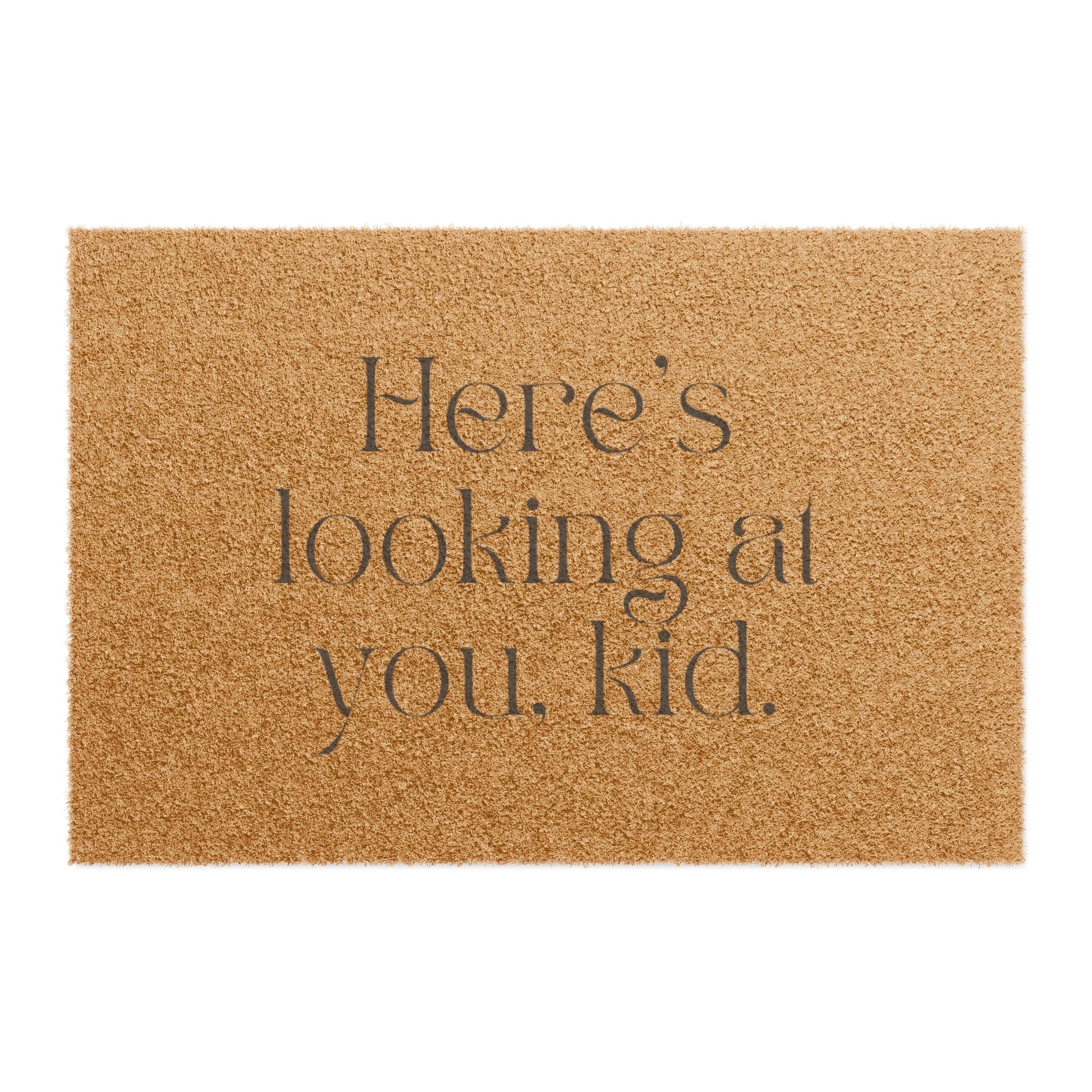 Home Decor, Watch Hill Rhode, Here’s looking at you, kid. - Doormat