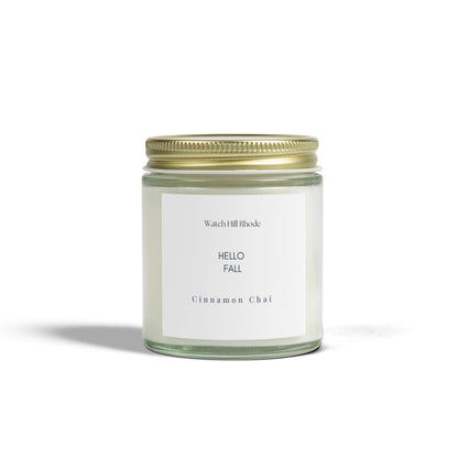 Watch Hill Rhode Scented Candle, Cinnamon Chai (4oz, 9oz)