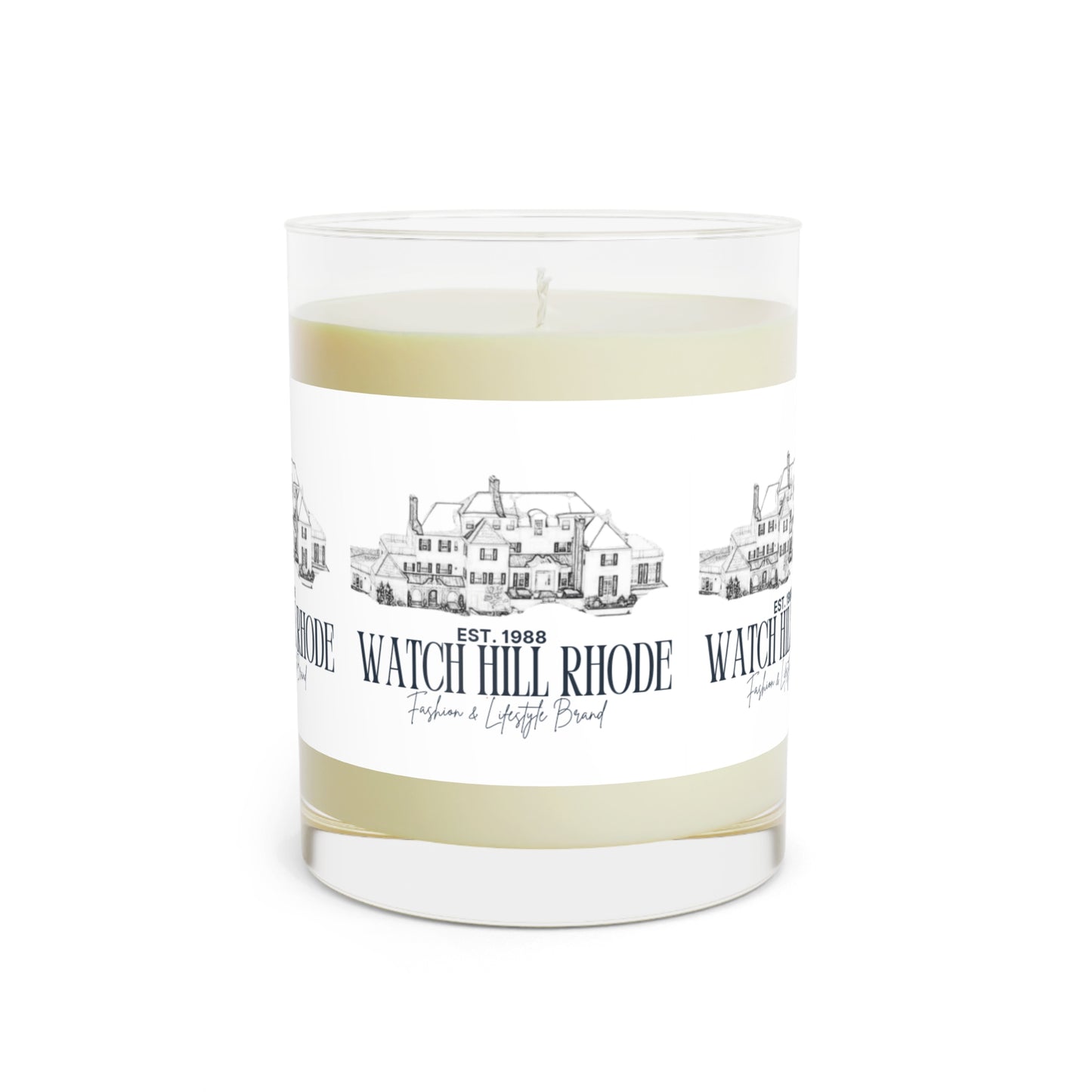 Home Decor, Watch Hill Rhode, Holiday House, Apothecary- Scented Candle - 11oz