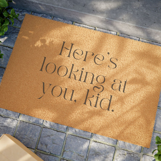 Home Decor, Watch Hill Rhode, Here’s looking at you, kid. - Doormat