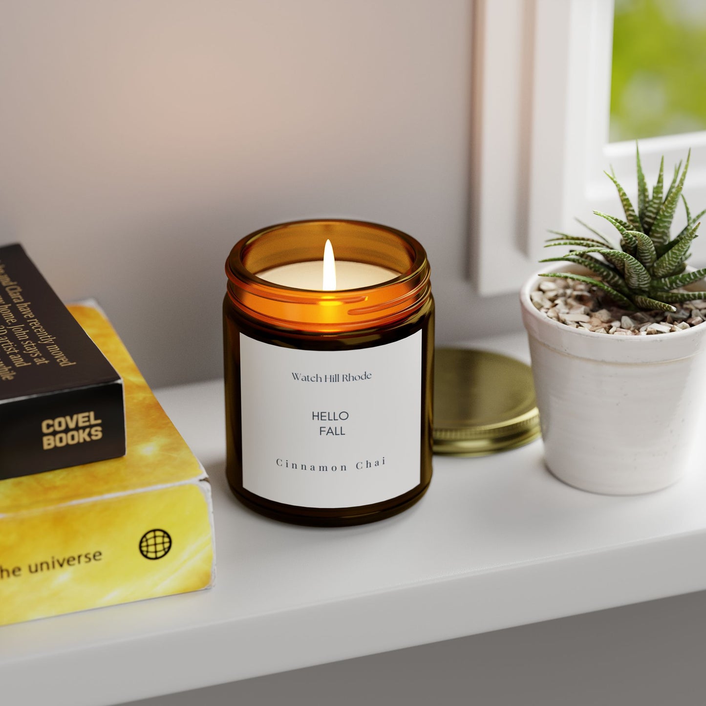 Watch Hill Rhode Scented Candle, Cinnamon Chai (4oz, 9oz)