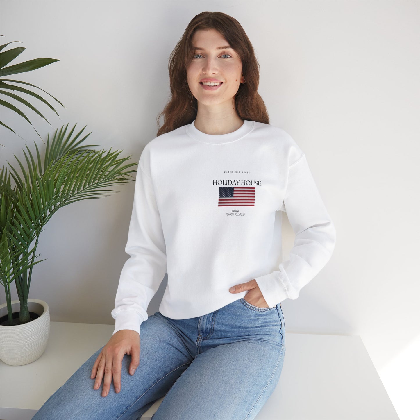 Holiday House Unisex Heavy Blend™ Crewneck Sweatshirt