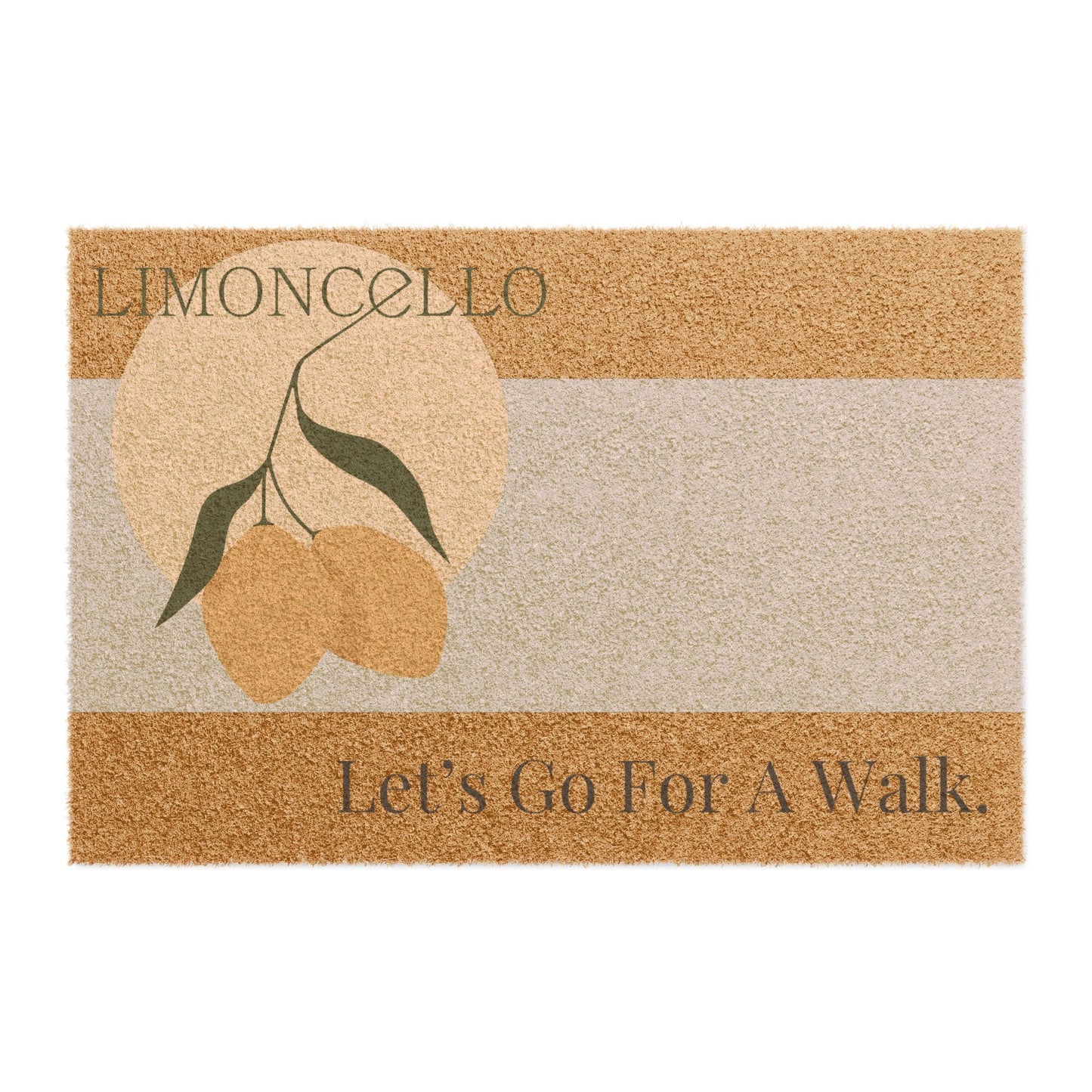 Home Decor, Watch Hill Rhode, Let’s Go For A Walk - Italia Doormat