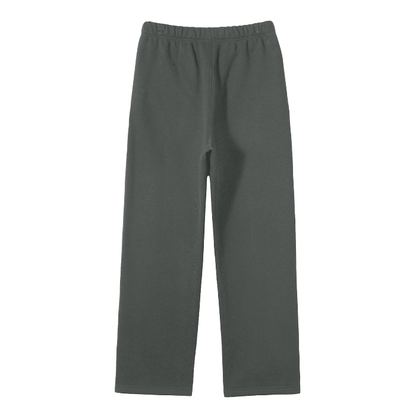 Streetwear Fleece Straight Leg Pants - Unisex