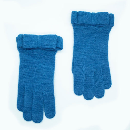 GLOVES  WITH BOW-0