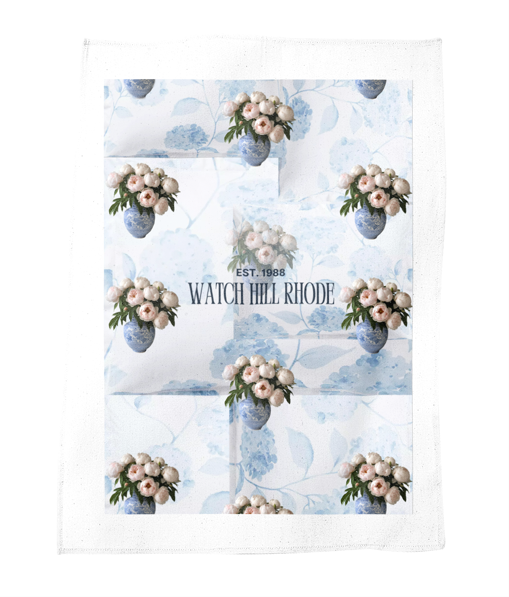 Westford Mill, Watch Hill Rhode, Westford Mill WM701 Tea Towel flora flora flora