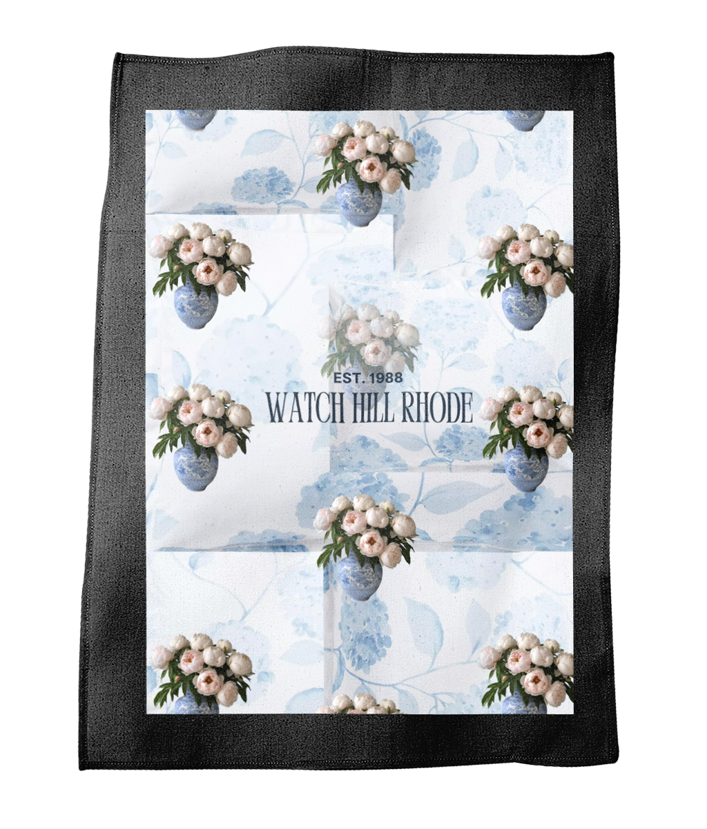 Westford Mill, Watch Hill Rhode, Westford Mill WM701 Tea Towel flora flora flora