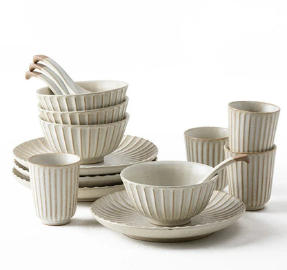 Reina Retro Dinnerware Set-4