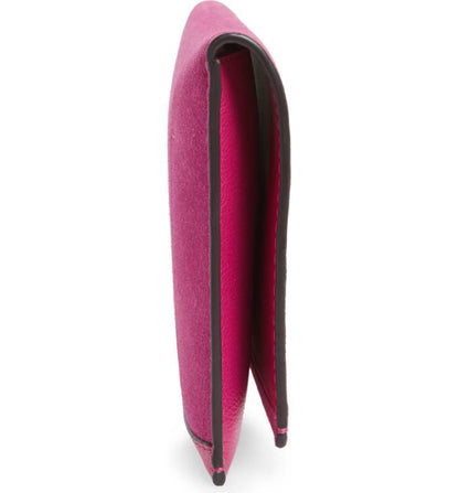 Diane Women's Real Leather Clutch Pink-3