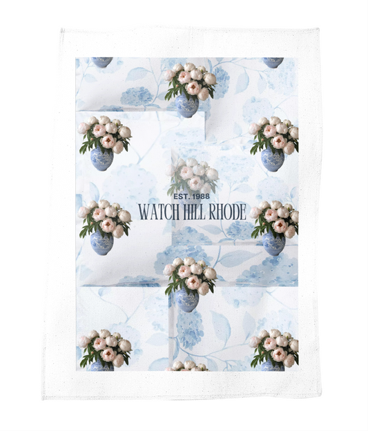 Westford Mill, Watch Hill Rhode, Westford Mill WM701 Tea Towel flora flora flora