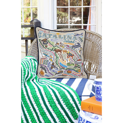 Catalina Hand-Embroidered Pillow-2