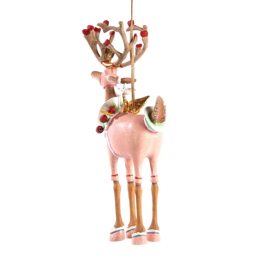 Dash Away Cupid Reindeer Ornament by Patience Brewster-1