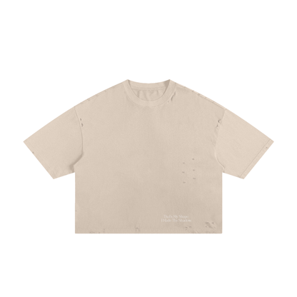 Watch Hill Rhode, That’s My Shape -Classic Frayed Boxy Tee