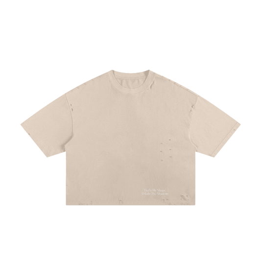 Watch Hill Rhode, That’s My Shape -Classic Frayed Boxy Tee