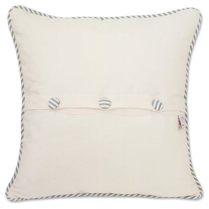 Nantucket Hand-Embroidered Pillow-1