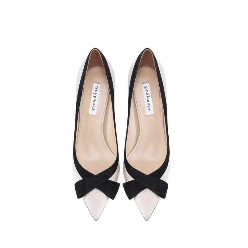 Perfect Leather Stiletto High Heels-2