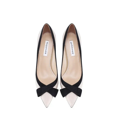 Perfect Leather Stiletto High Heels-2