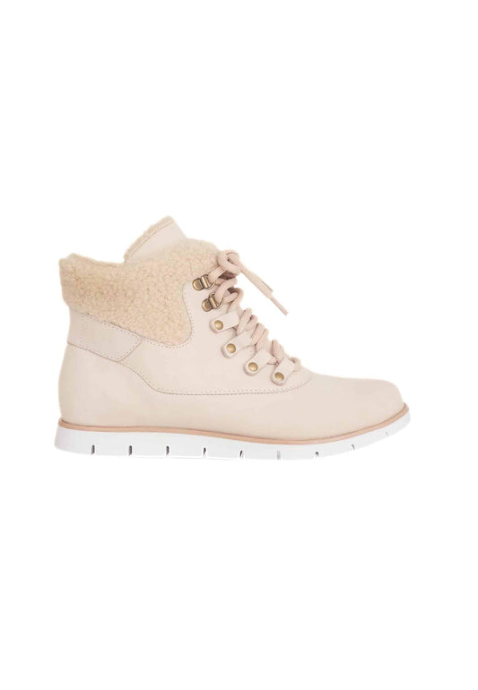 Women's Winter Boots Suede - With Shearing Details-0